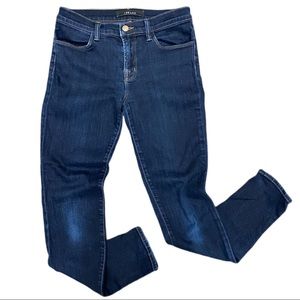 J BRAND Super Skinny Jeans Dark Wash Metropol